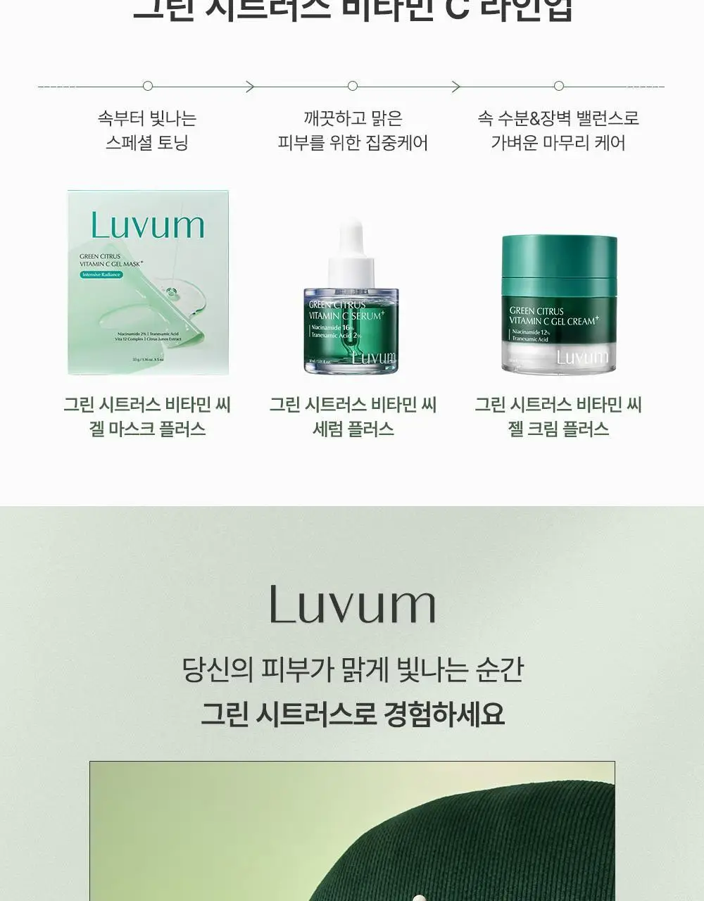 [1등 초밀착 겔/단독기획] 러븀 겔 마스크 4매 (어린시카/PDRN/그린시트러스/유자) 상세페이지 22